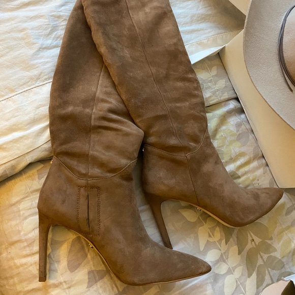 Sam Edelman Francia Suede Knee Boots 